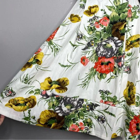 M60 MISS SIXTY Colorful Floral Pinup Dress - Picture 3 of 11